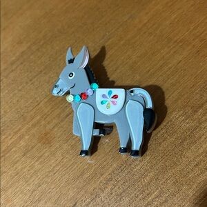 Erstwilder - Brave Burro Donkey Brooch